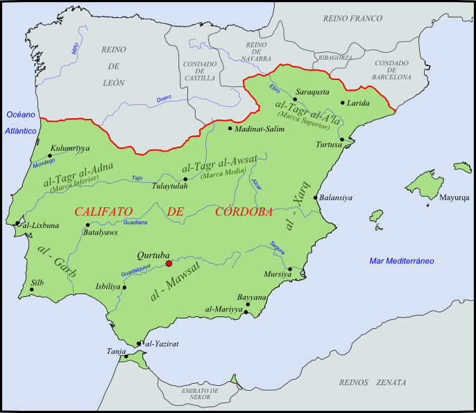 califato mapa