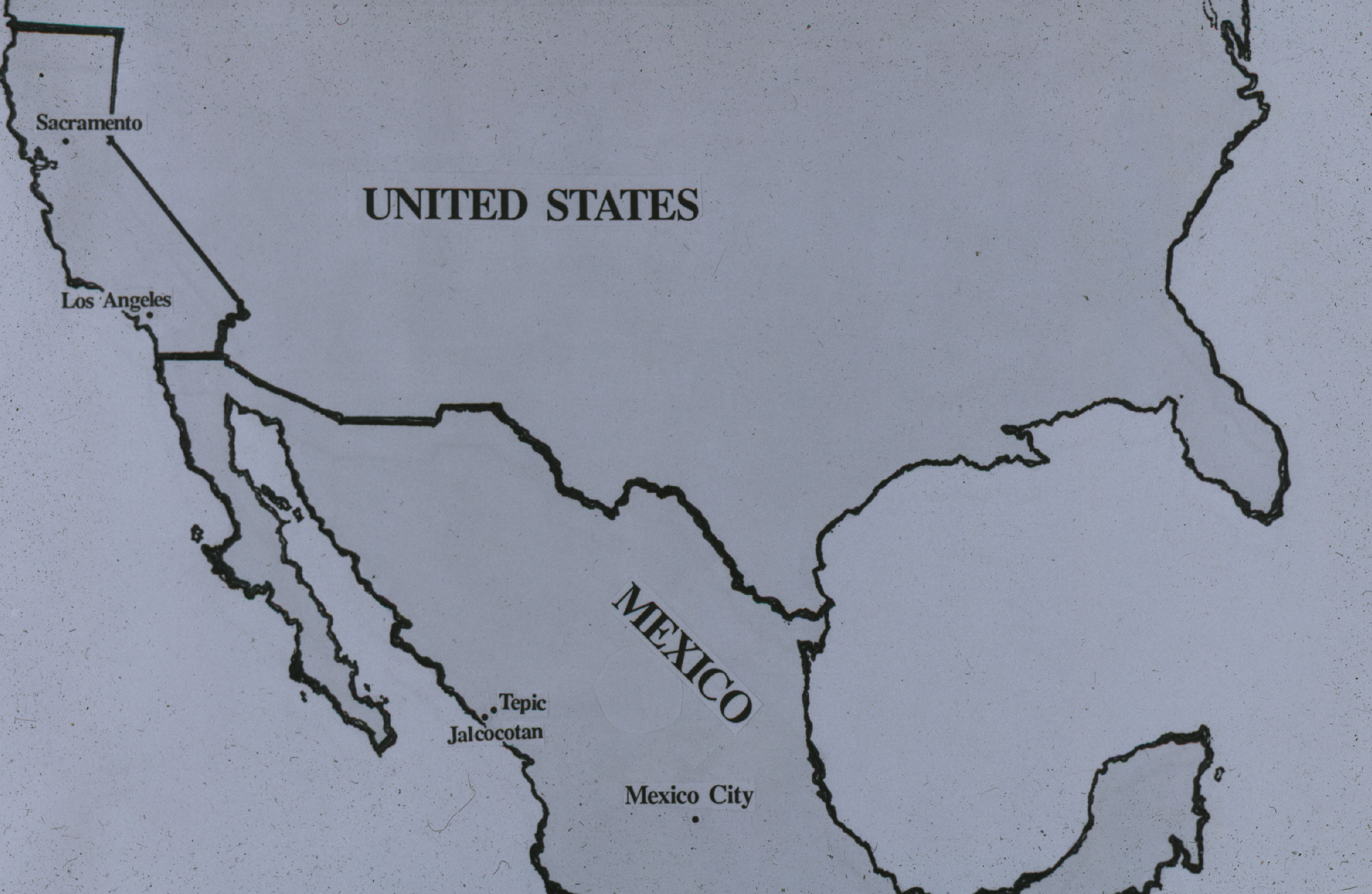 Map of Jalcocotan and Sacremento