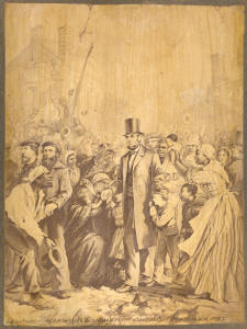 Lincoln's Visit
                                                    to Richmond