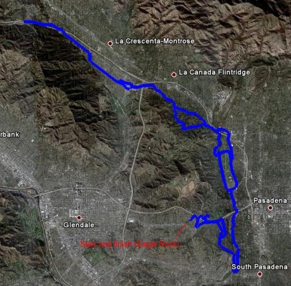 Map: La Tuna Loop