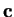 $ \mathbf{c}$