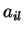 $ a_{il}$