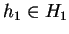 $h_1 \in H_1$