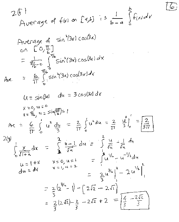 multivariable calculus final exam